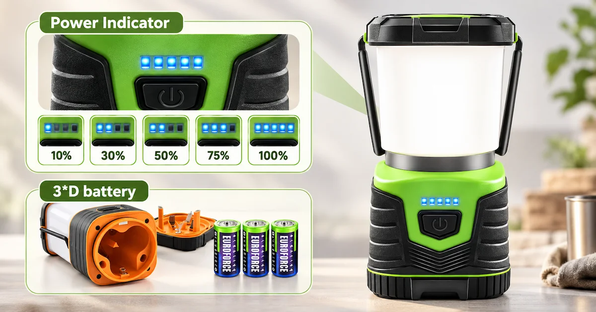 Solar lantern battery installation guide