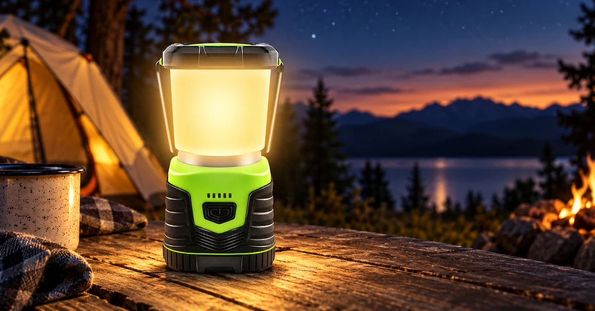 1000 lumen camping lantern outdoor lighting