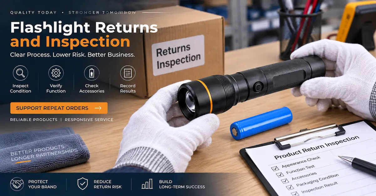 flashlight warranty terms